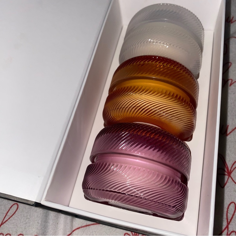 3 Soy blend scented candles In box